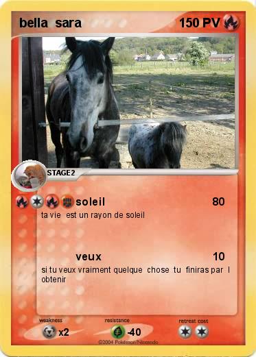 Pokemon bella  sara