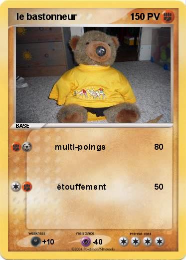 Pokemon  le bastonneur 