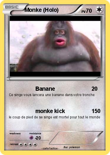 Pokemon Monke (Holo)