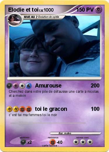 Pokemon Elodie et toi