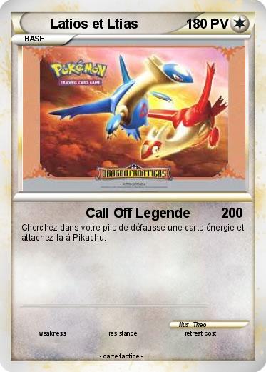 Pokemon Latios et Ltias