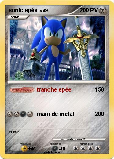 Pokemon sonic epée