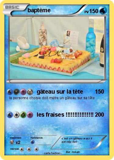 Pokemon baptème