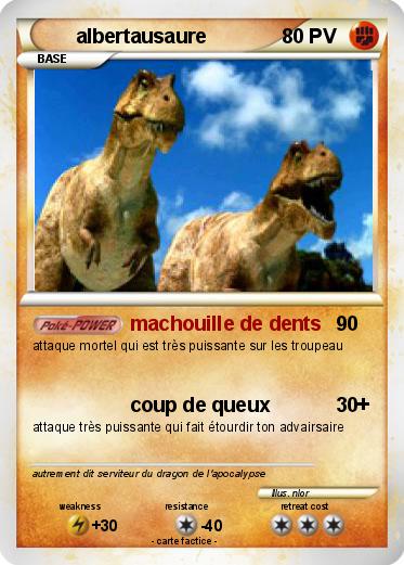 Pokemon albertausaure