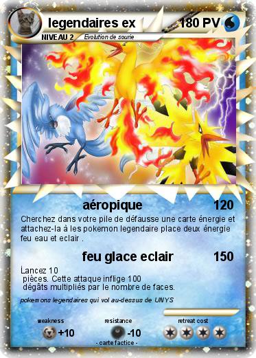 Pokemon legendaires ex
