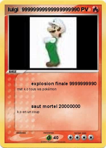 Pokemon luigi  999999999999999999