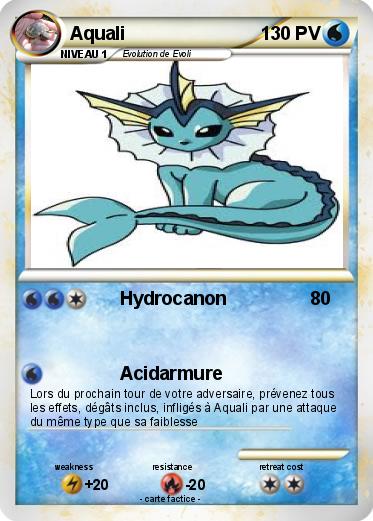 Pokemon Aquali