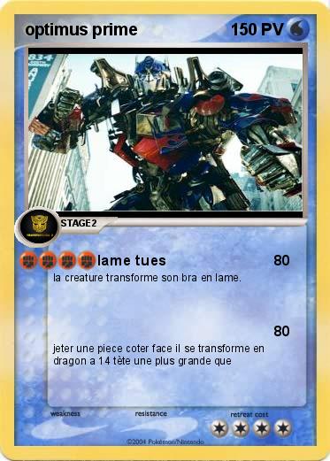 Pokemon optimus prime