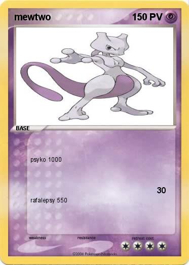 Pokemon mewtwo