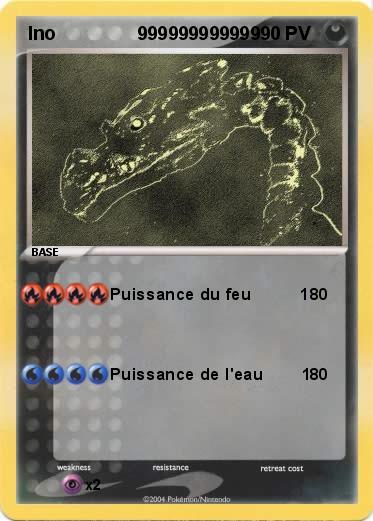 Pokemon Ino                999999999999