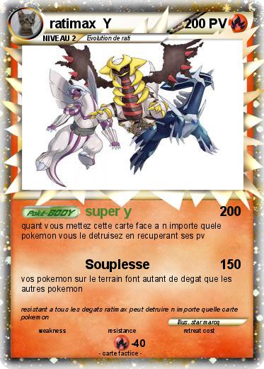 Pokemon ratimax  Y