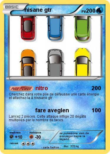Pokemon nisane gtr