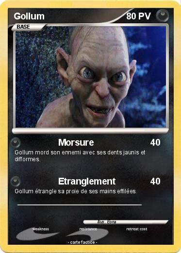 Pokemon Gollum
