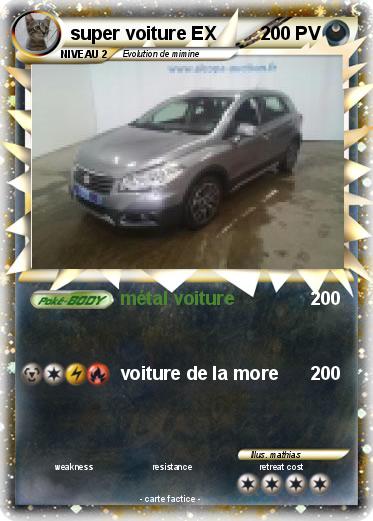 Pokemon super voiture EX