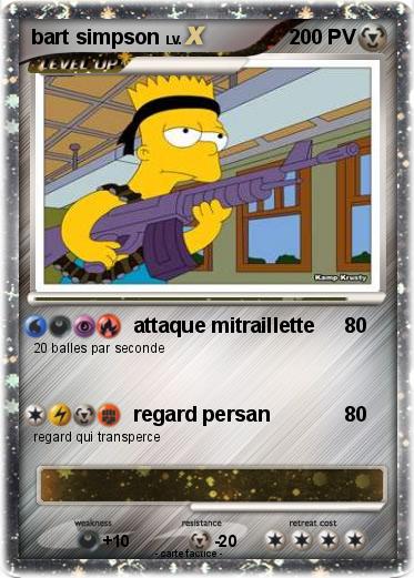 Pokemon bart simpson
