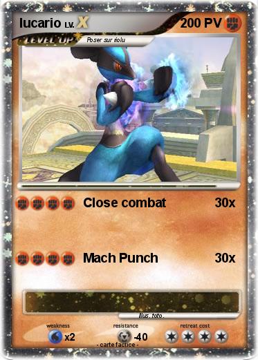 Pokemon lucario