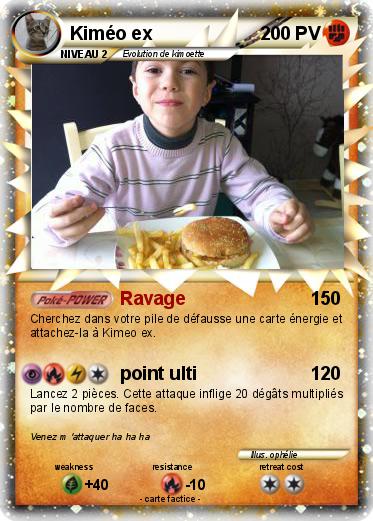Pokemon Kiméo ex