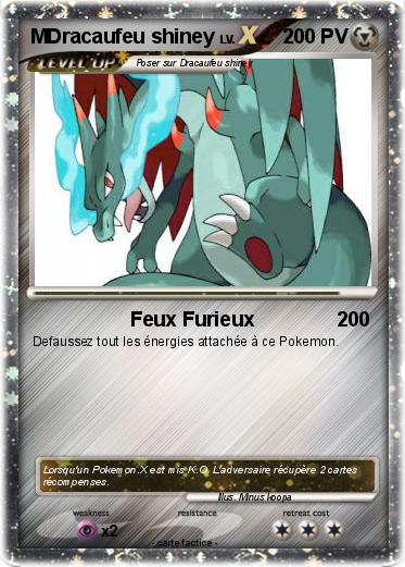 Pokemon MDracaufeu shiney