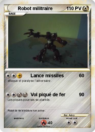 Pokemon Robot militraire