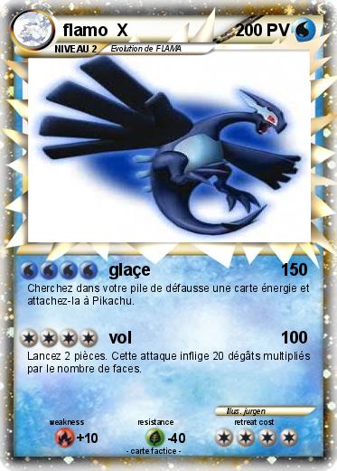 Pokemon flamo  X