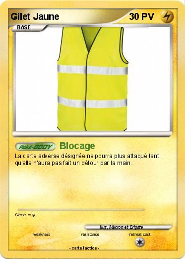 Pokemon Gilet Jaune
