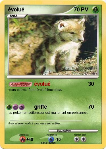 Pokemon évolué