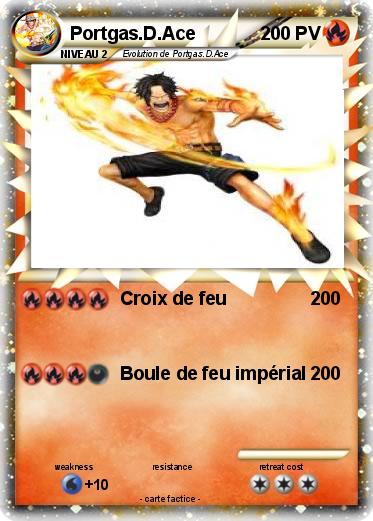 Pokemon Portgas.D.Ace