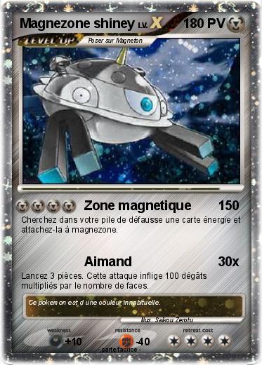 Pokemon Magnezone shiney