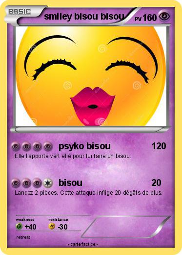 Pokemon smiley bisou bisou