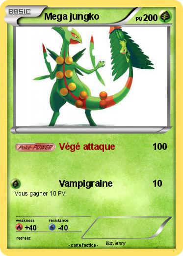 Pokemon Mega jungko