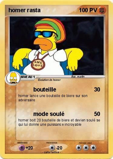 Pokemon homer rasta