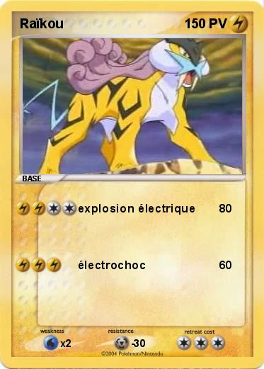 Pokemon Raïkou