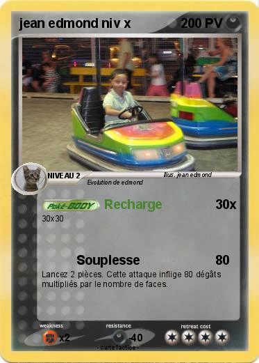 Pokemon jean edmond niv x