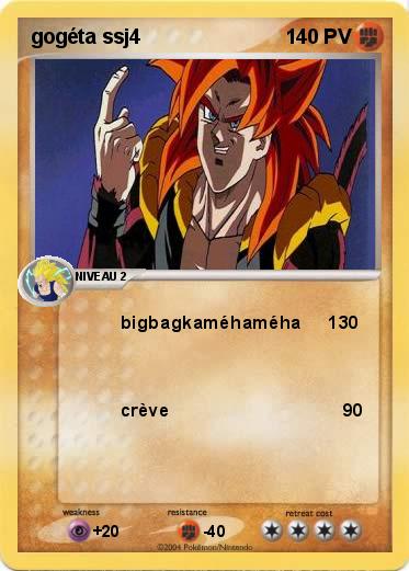 Pokemon gogéta ssj4