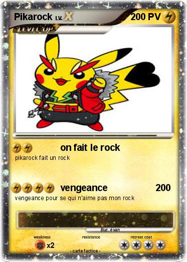 Pokemon Pikarock