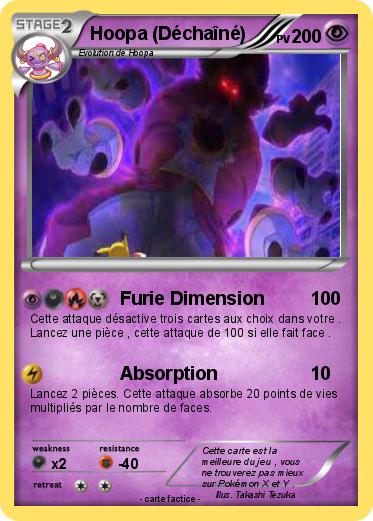 Pokemon Hoopa (Déchaîné)