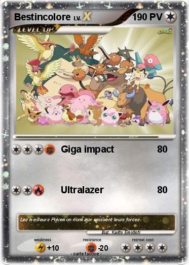Pokemon Bestincolore