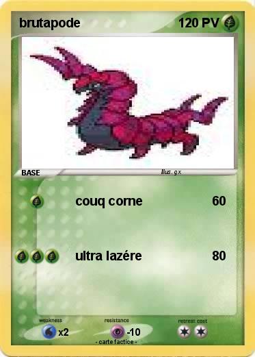 Pokemon brutapode
