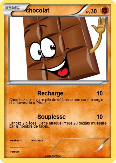 Pokemon chocolat