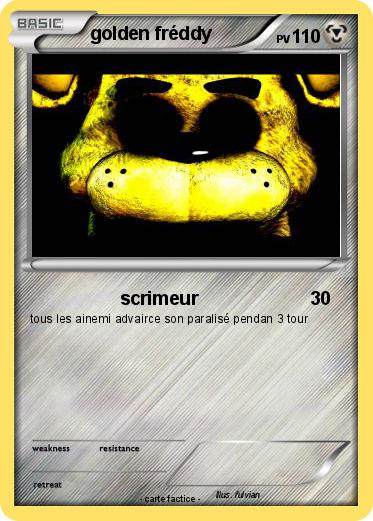 Pokemon golden fréddy