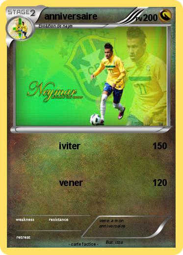 Pokemon anniversaire