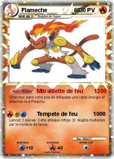 Pokemon Flameche                 68