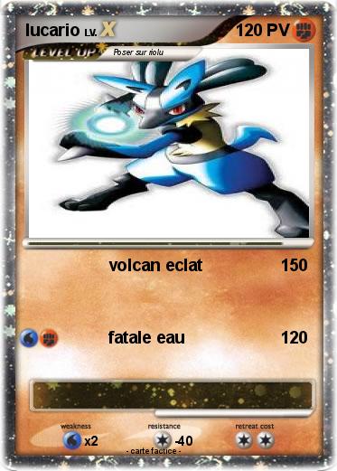 Pokemon lucario