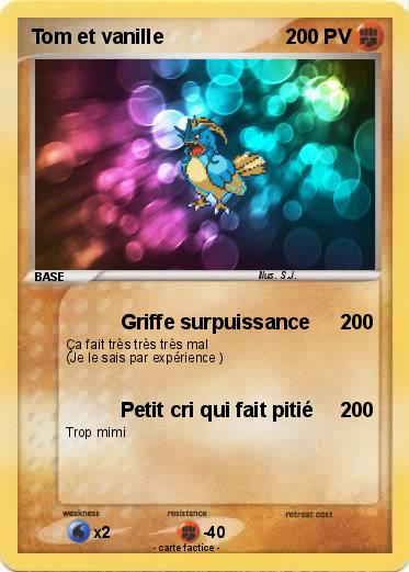 Pokemon Tom et vanille