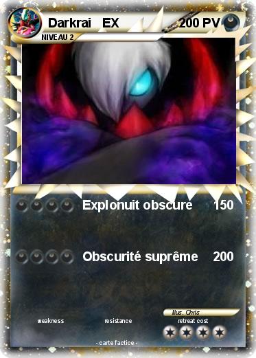 Pokemon Darkrai   EX