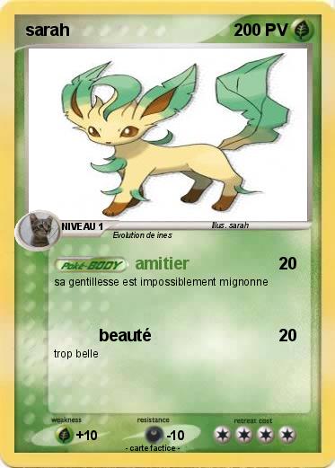Pokemon sarah