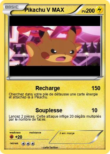Pokemon Pikachu V MAX