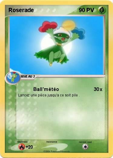 Pokemon Roserade