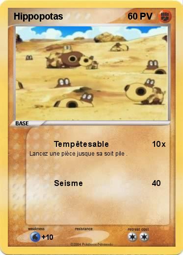 Pokemon Hippopotas
