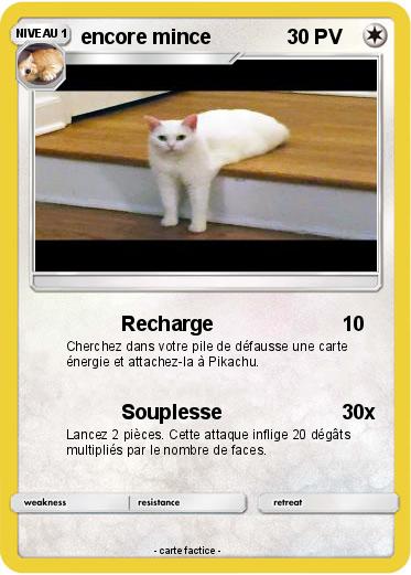 Pokemon encore mince